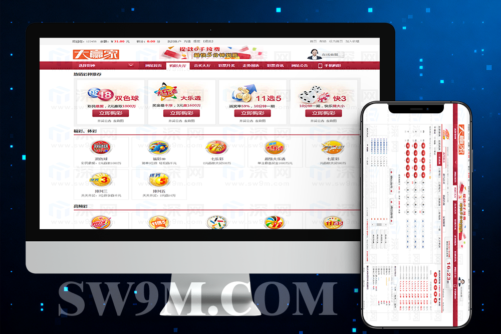 大赢家彩票平台完整版,彩票合买版本,net.aps语言开发完整运营版